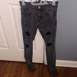 Distressed Washed Black Serenede Shawdow 33